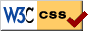 Valid CSS!(W3C Logo)